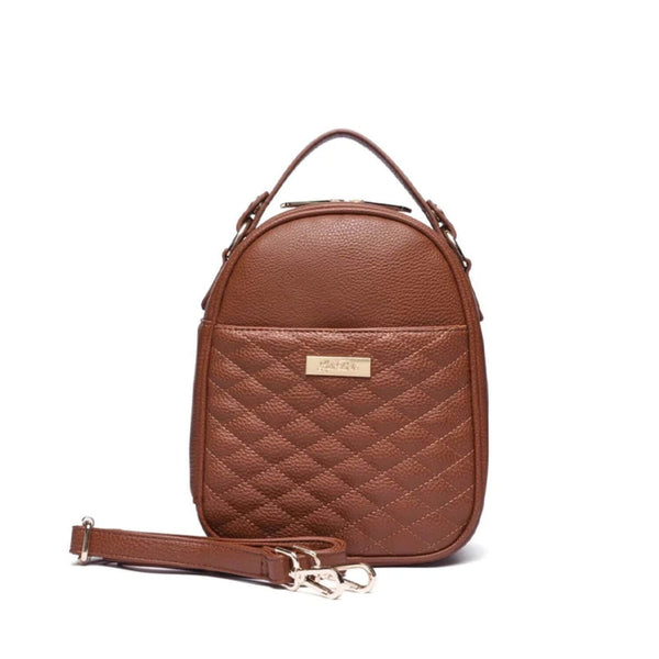 Luli Bebé Monaco Snack Bag | Caramel Brown