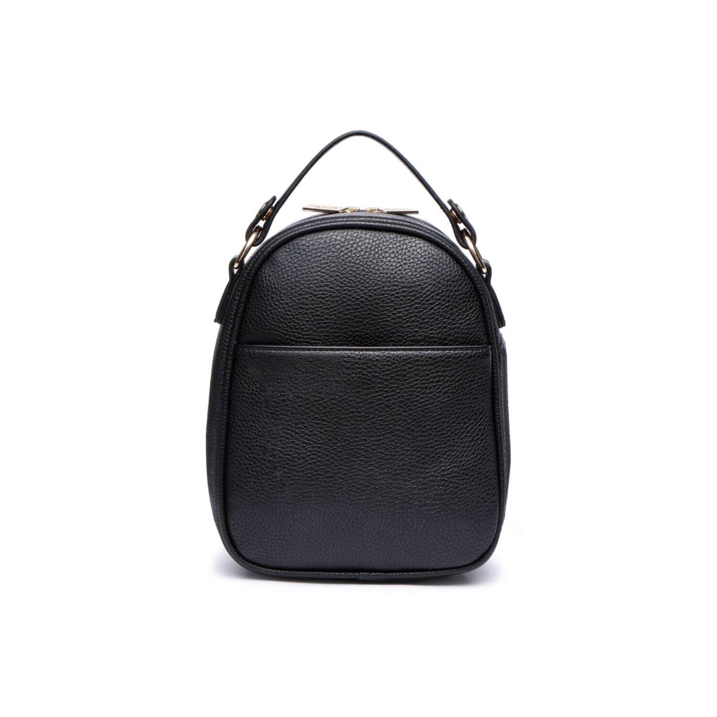 Back View of Luli Bebé Monaco Snack Bag | Ebony Black