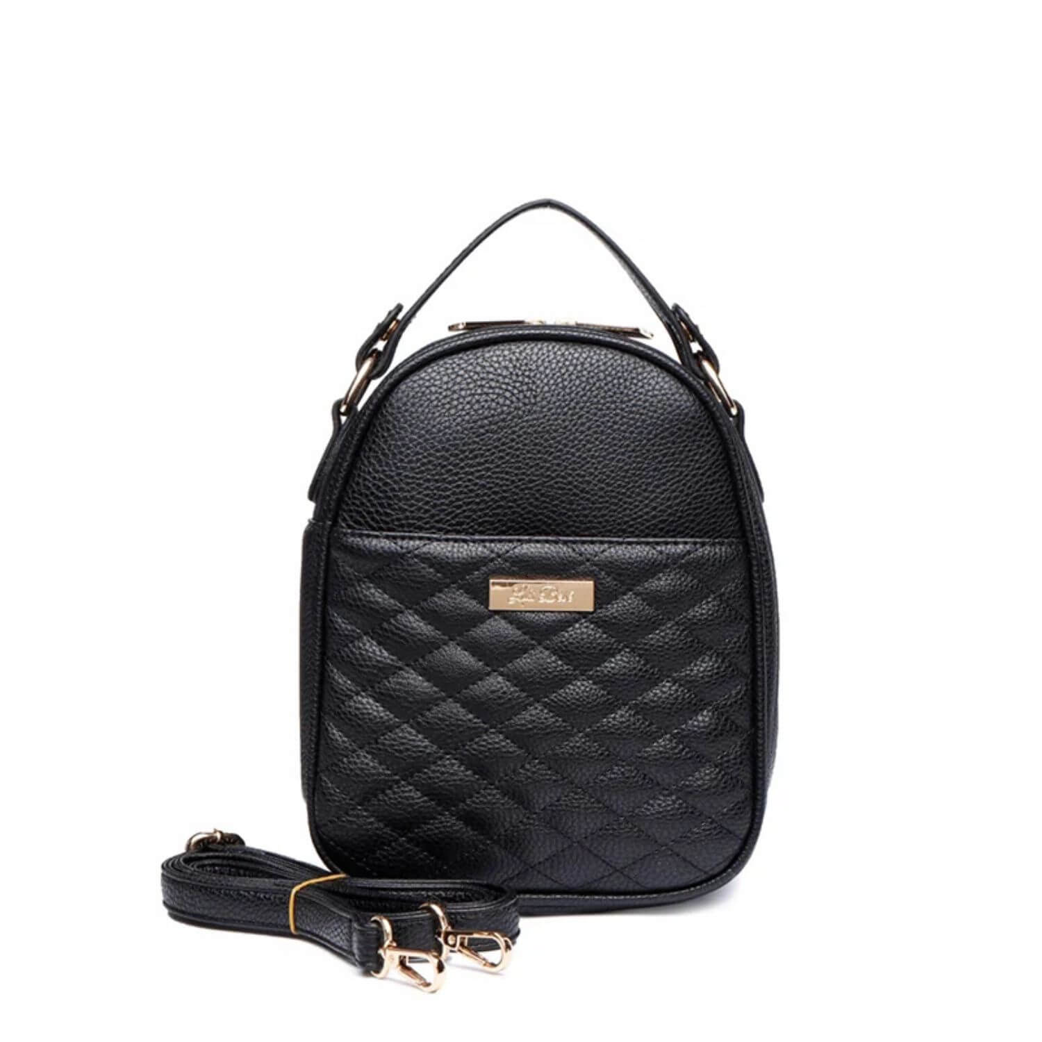 Luli Bebé Monaco Snack Bag | Ebony Black