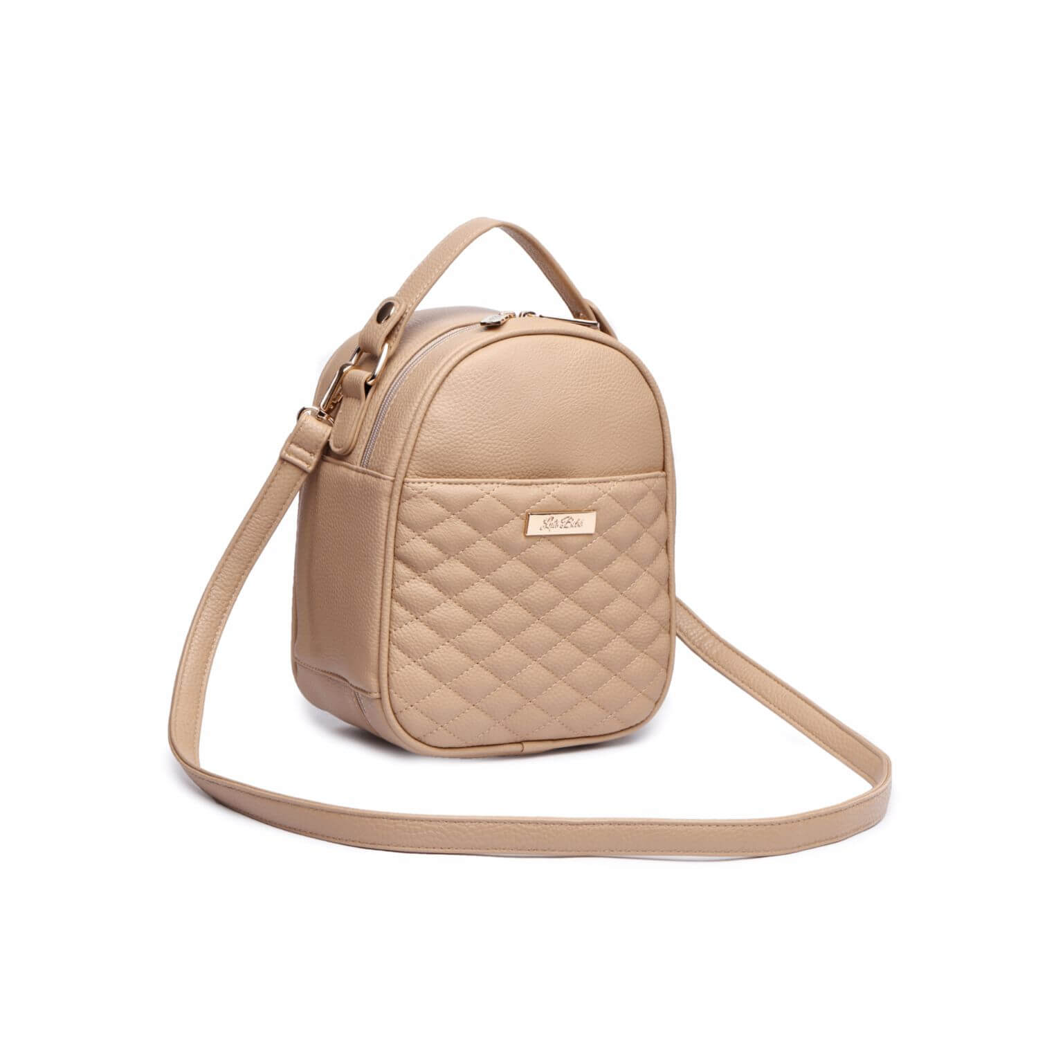 Luli Bebé Monaco Snack Bag | Latte Brown