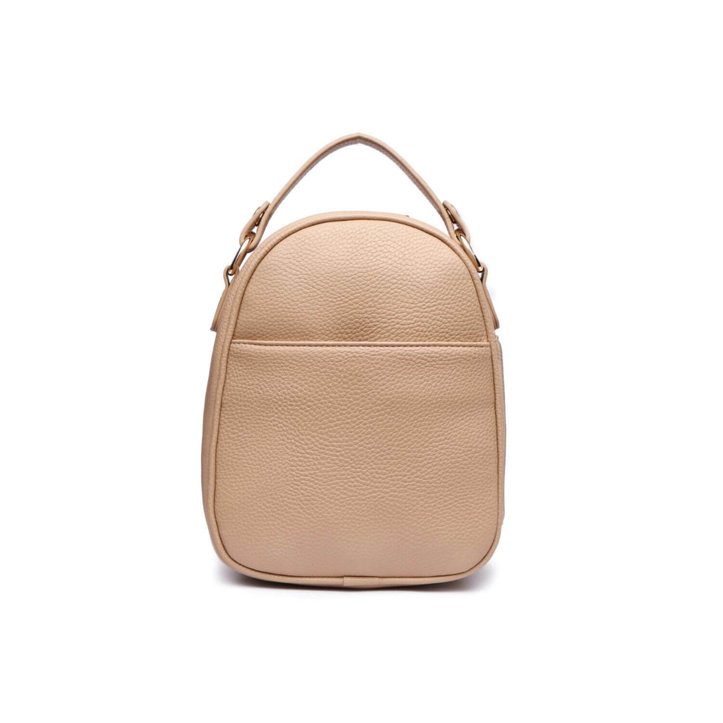 Back View of Luli Bebé Monaco Snack Bag | Latte Brown