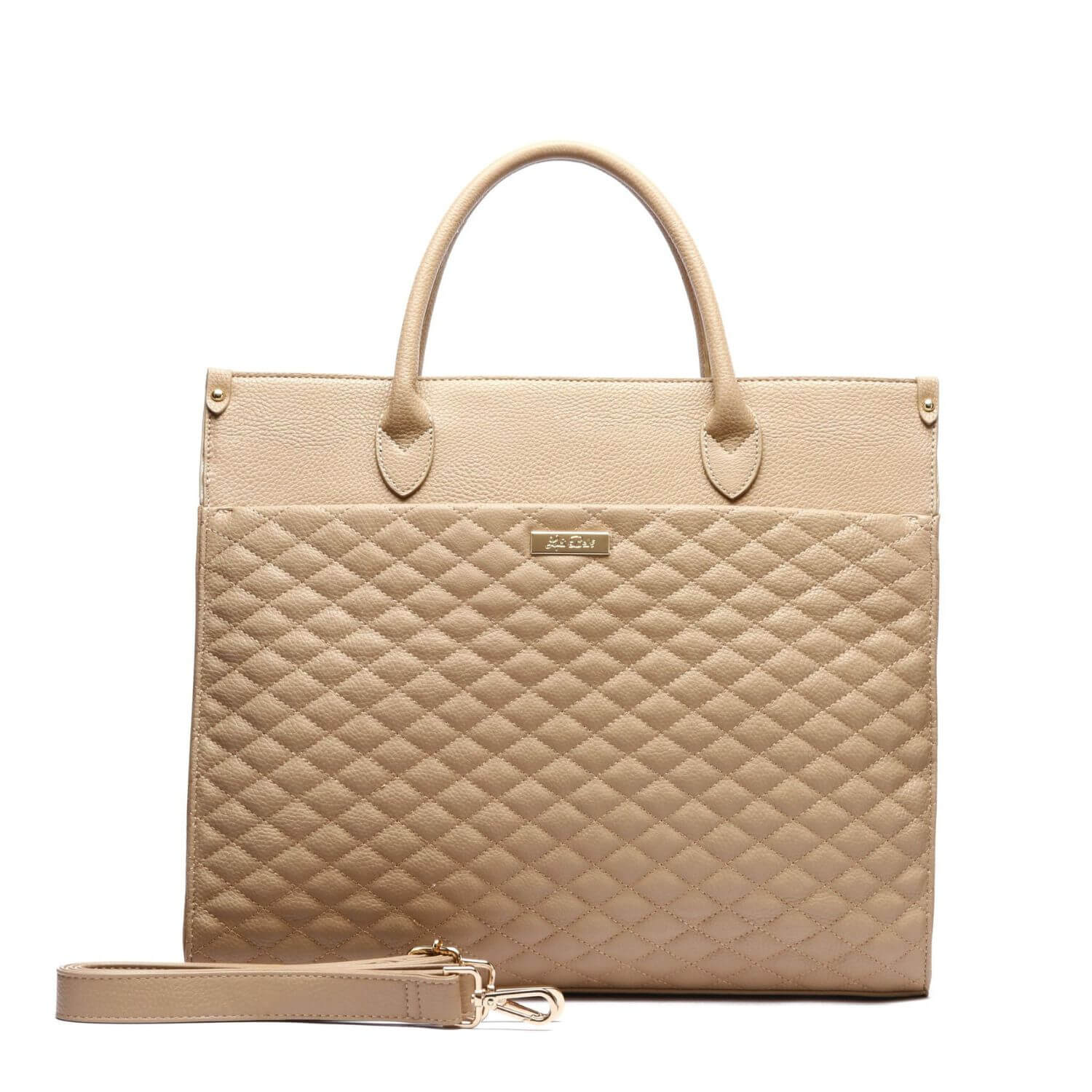 Luli Bebé Monaco Tote Bag | Latte Brown