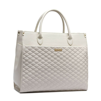 Luli Bebé Monaco Tote Bag | Pearl White