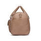 Side View of Luli Bebé Monaco Travel Bag | Latte Brown