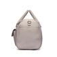 Side View of Luli Bebé Monaco Travel Bag | Pearl White