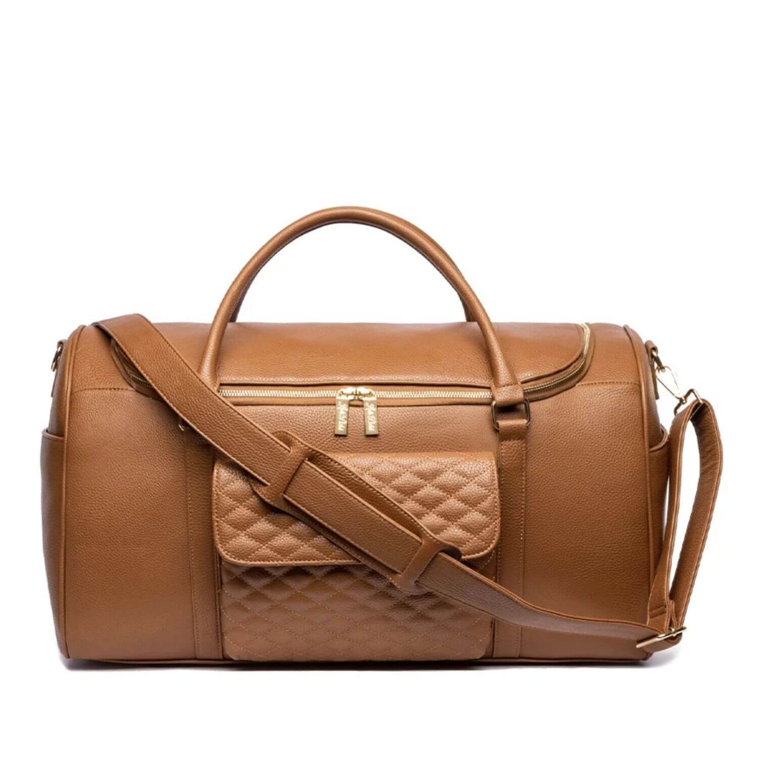 Luli Bebé Monaco Travel Bag | Caramel Brown