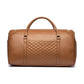 Back Side of Luli Bebé Monaco Travel Bag | Caramel Brown