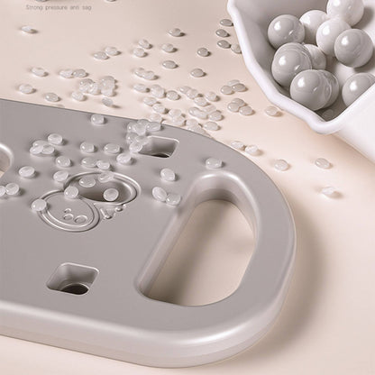 MONTARY Multi-functional Nursery Organizer with 6 Bins, Grey