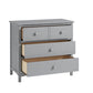 Oxford Baby Montauk 3-Drawer Dresser | Farmhouse Gray