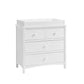 Oxford Baby Montauk 3-Drawer Dresser | Barn White