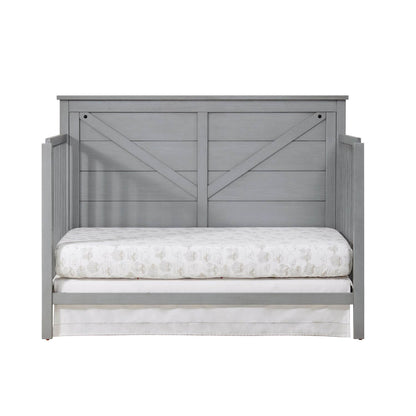 Oxford Baby Montauk 4-in-1 Convertible Crib | Farmhouse Gray