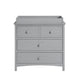 Oxford Baby Montauk Changing Topper For 3-Drawer Dresser | Farmhouse Gray