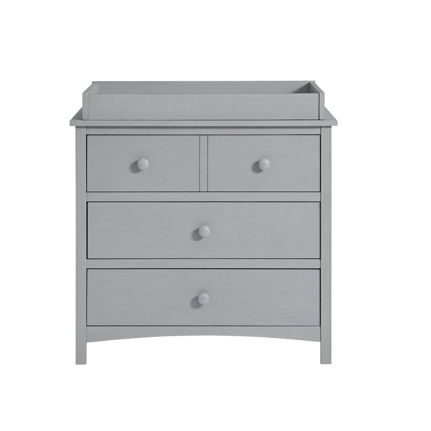 Oxford Baby Montauk Changing Topper For 3-Drawer Dresser | Farmhouse Gray