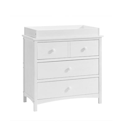 Oxford Baby Montauk Changing Topper For 3-Drawer Dresser | Barn White