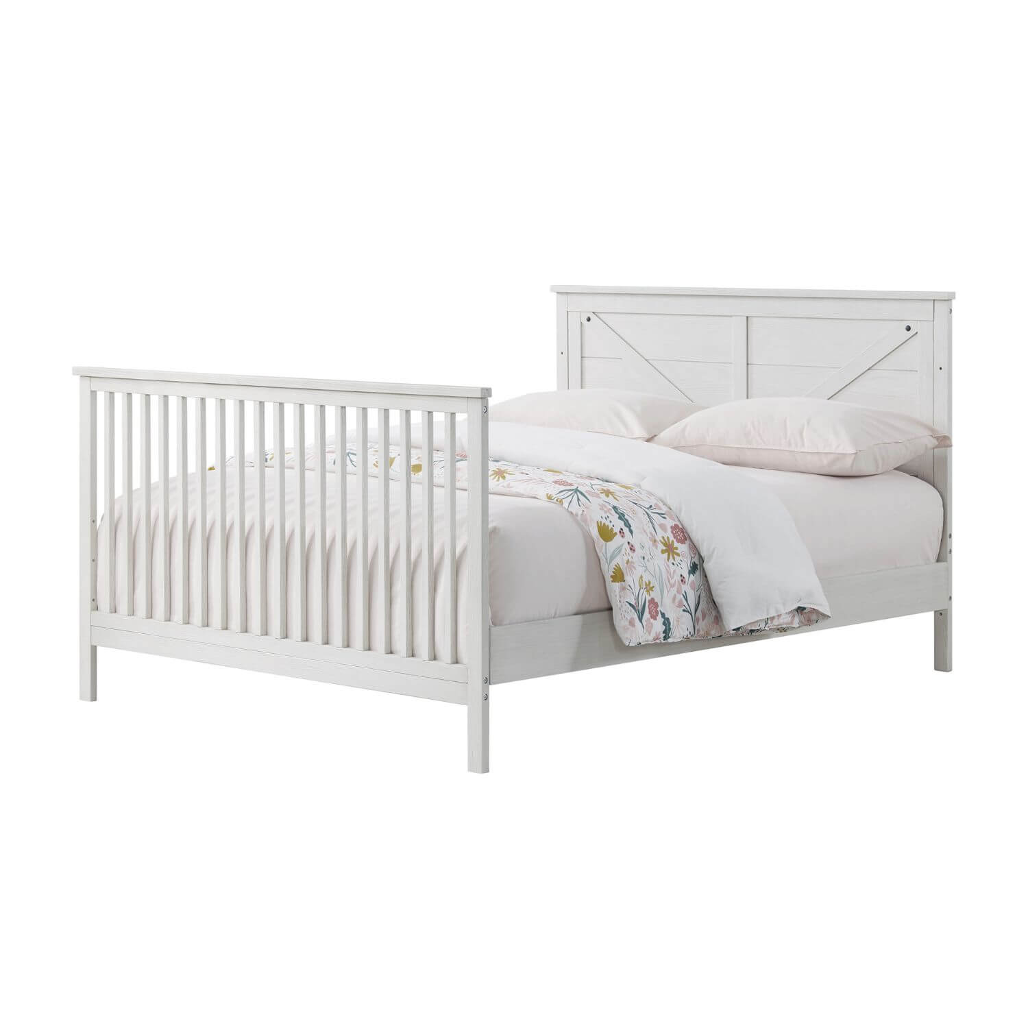 Oxford Baby Montauk Full Bed Conversion Kit | Barn White