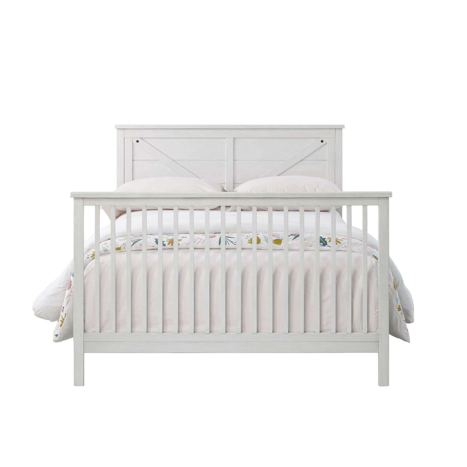 Oxford Baby Montauk 4-in-1 Convertible Crib | Barn White