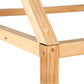 2MamaBees Montessori House Bedframe with Rails | Crib - Roof