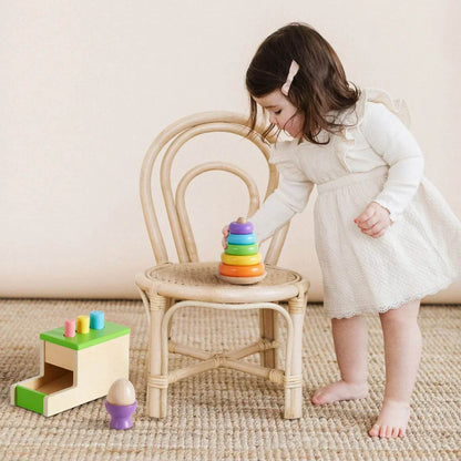 Baby Playing Tiny Land® Montessori Toys Set for Infants