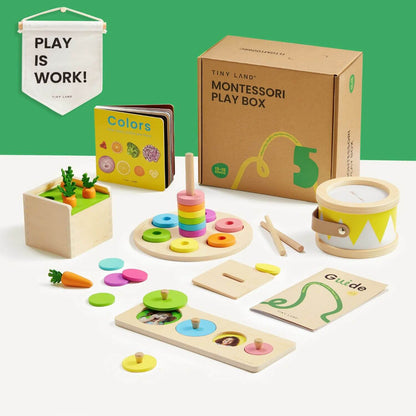 Tiny Land® Montessori Toys Set for Toddlers