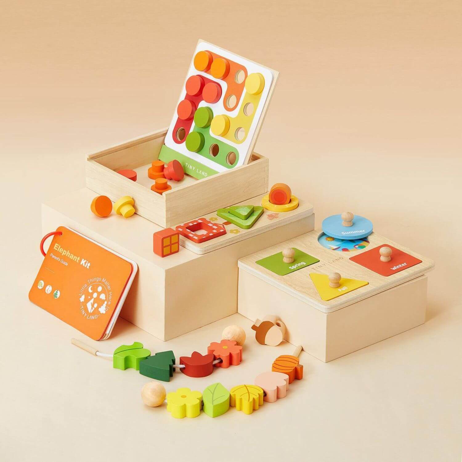 Tiny Land® Montessori Toys Set for Toddlers