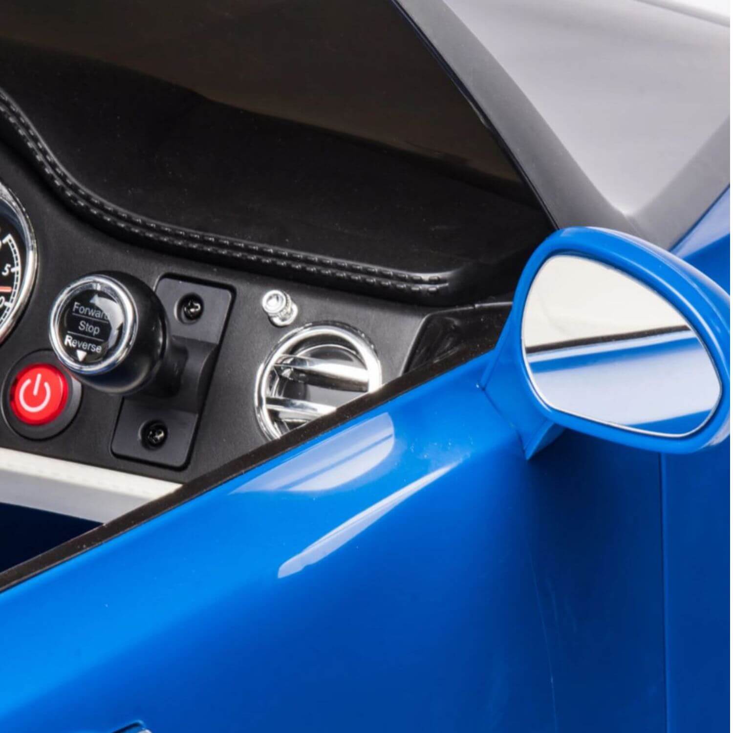 Detail of Bentley Mulsanne Electric Ride-On Car Blue