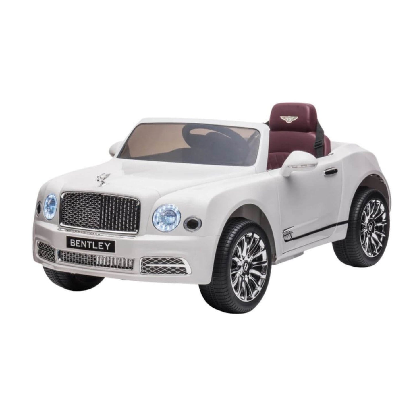 Bentley Mulsanne Electric Ride-On Car White