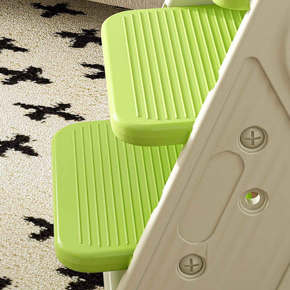 Close-up of Multi-Functional Growing Up High Chair - White & Green