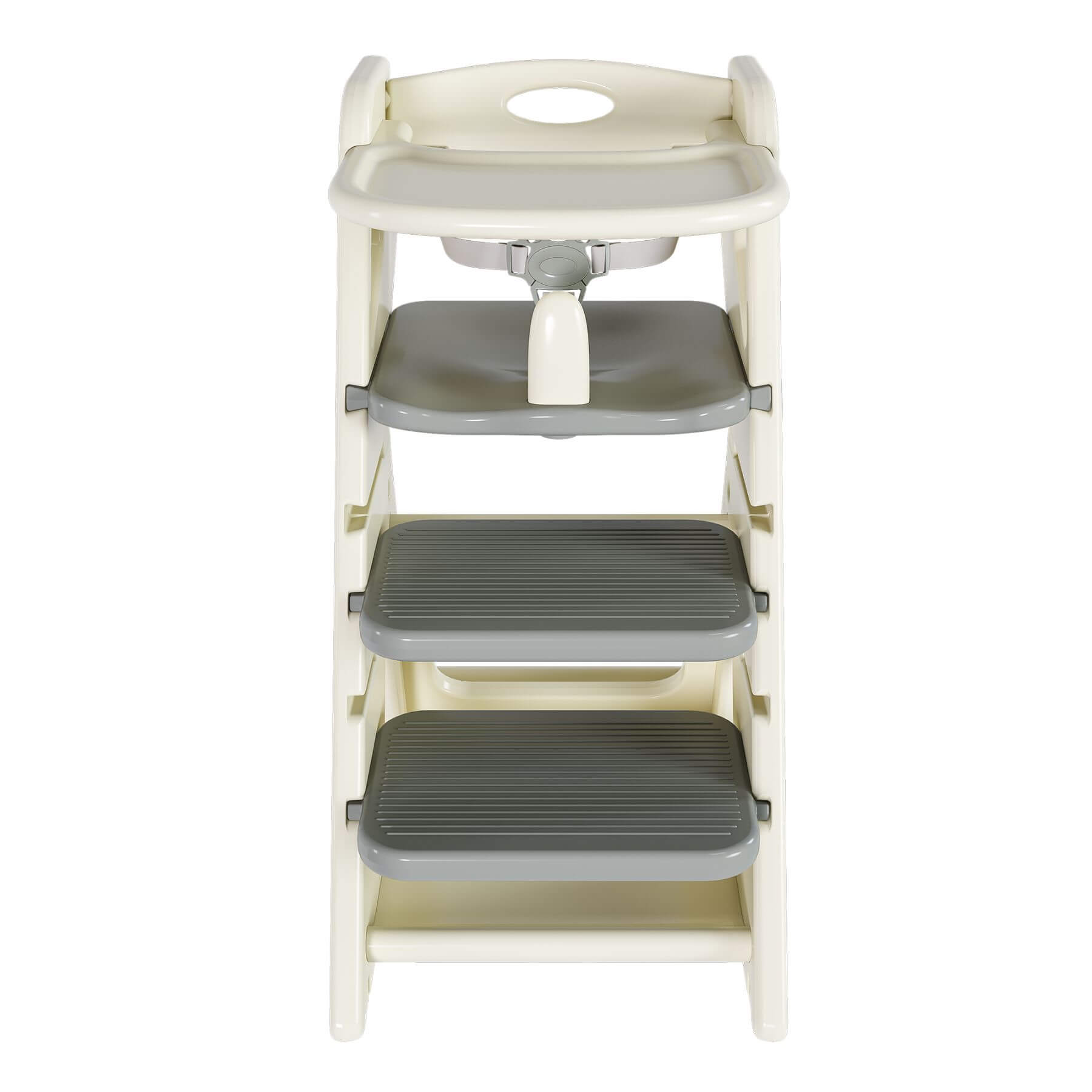Multi-Functional Growing Up High Chair -  Grey & White