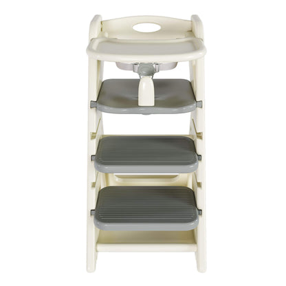 Multi-Functional Growing Up High Chair -  Grey & White