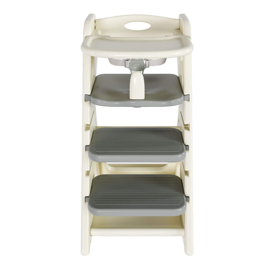 Multi-Functional Growing Up High Chair -  Grey & White