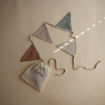 Mushie Organic Cotton Baby Garland