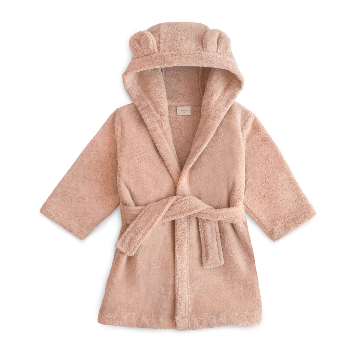 Mushie Bear Robe - Blush