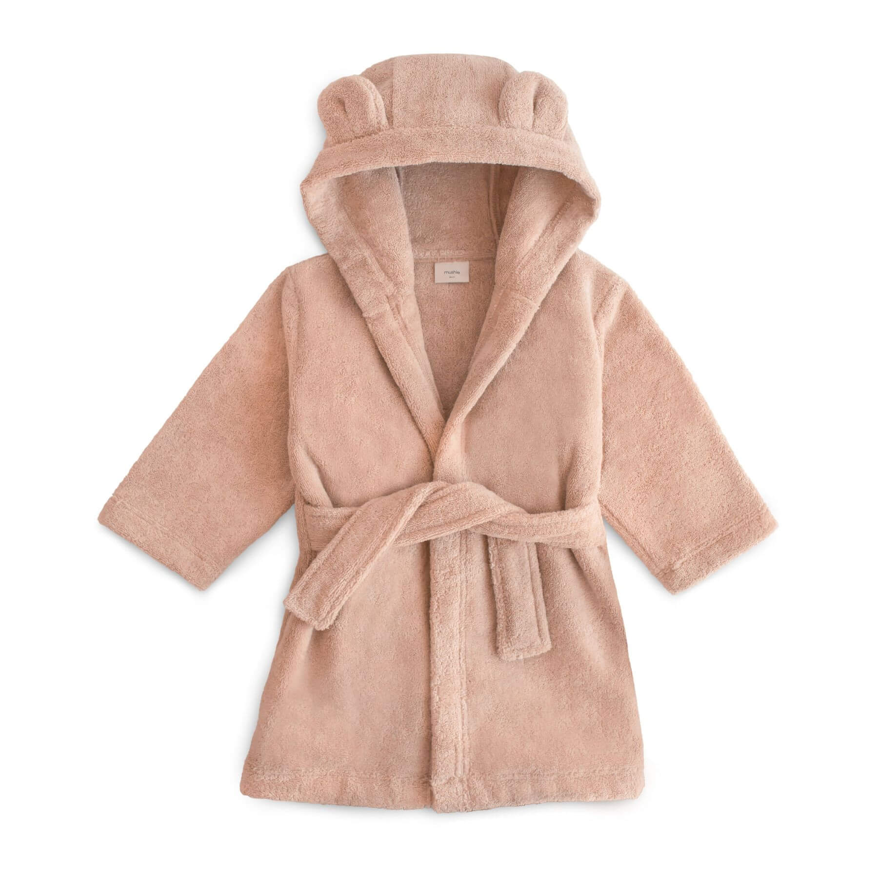 Mushie Bear Robe - Blush