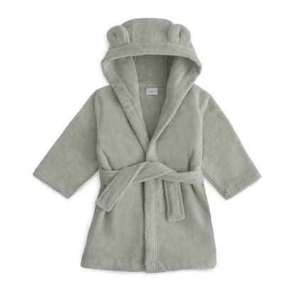 Mushie Bear Robe - Moss