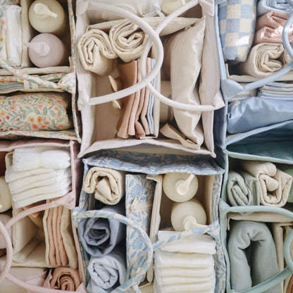 Multiple Mushie Diaper Caddy