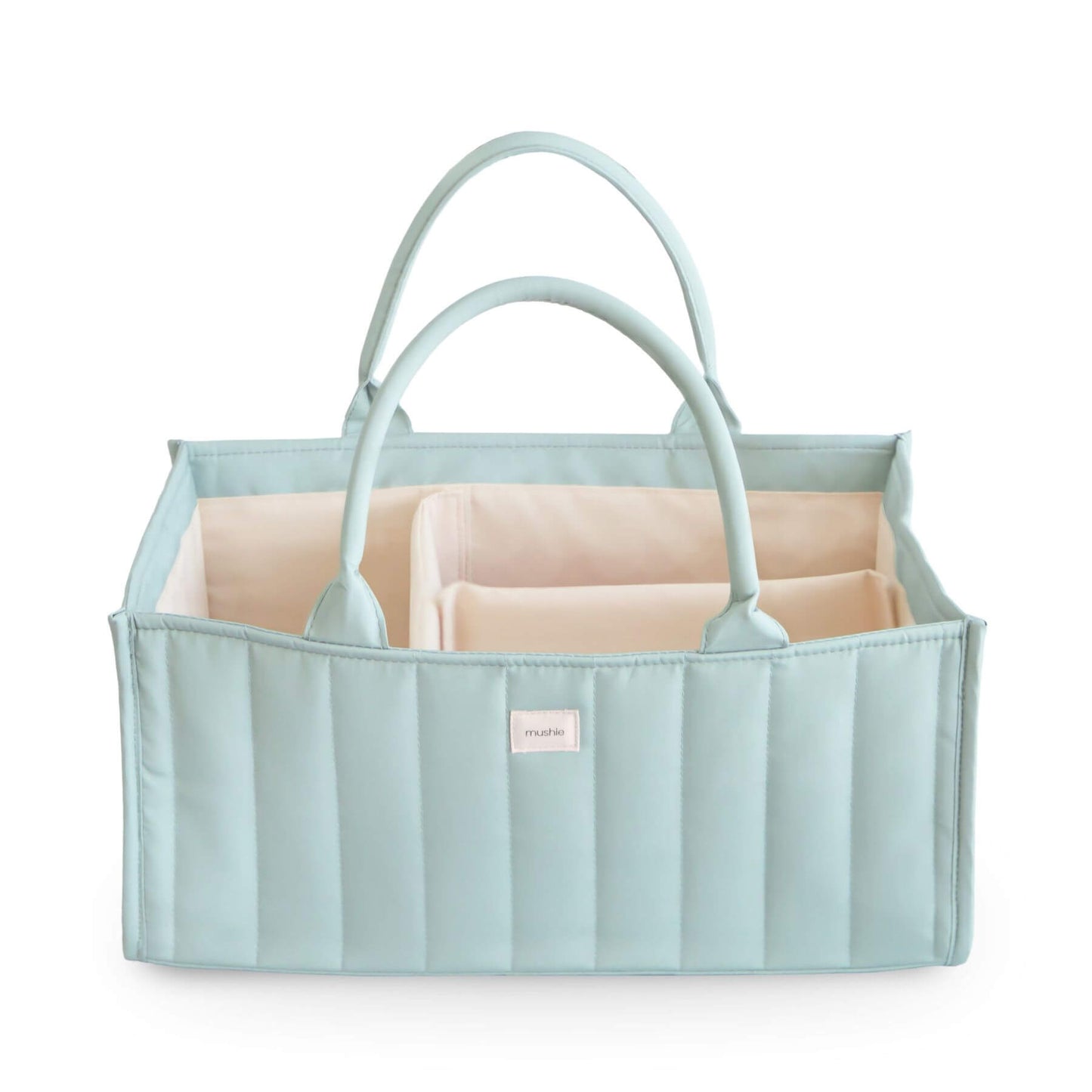 Mushie Diaper Caddy - Green