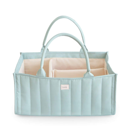 Mushie Diaper Caddy - Green