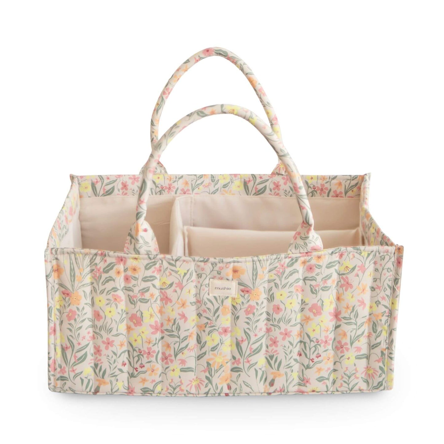 Mushie Diaper Caddy - Pastel