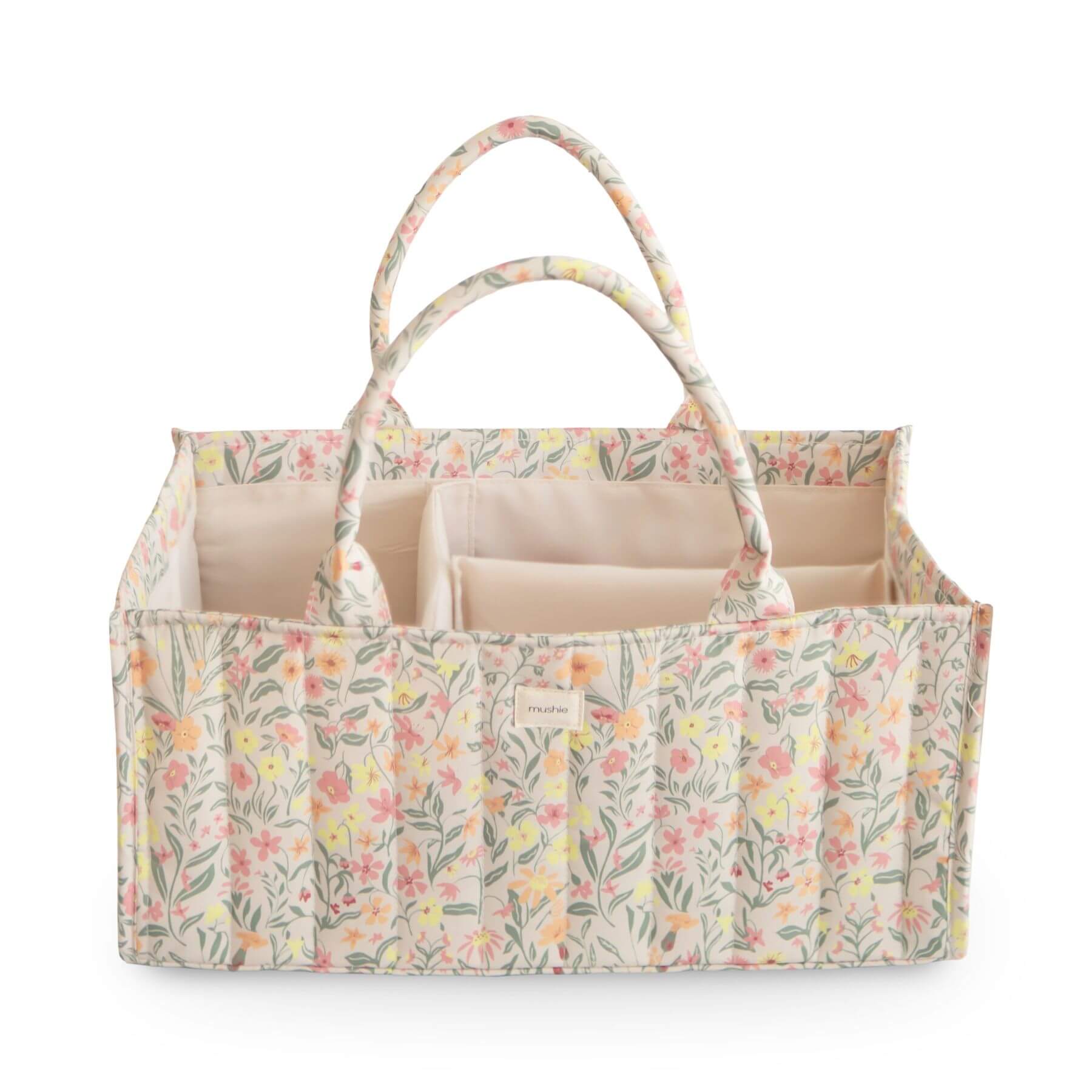 Mushie Diaper Caddy - Pastel