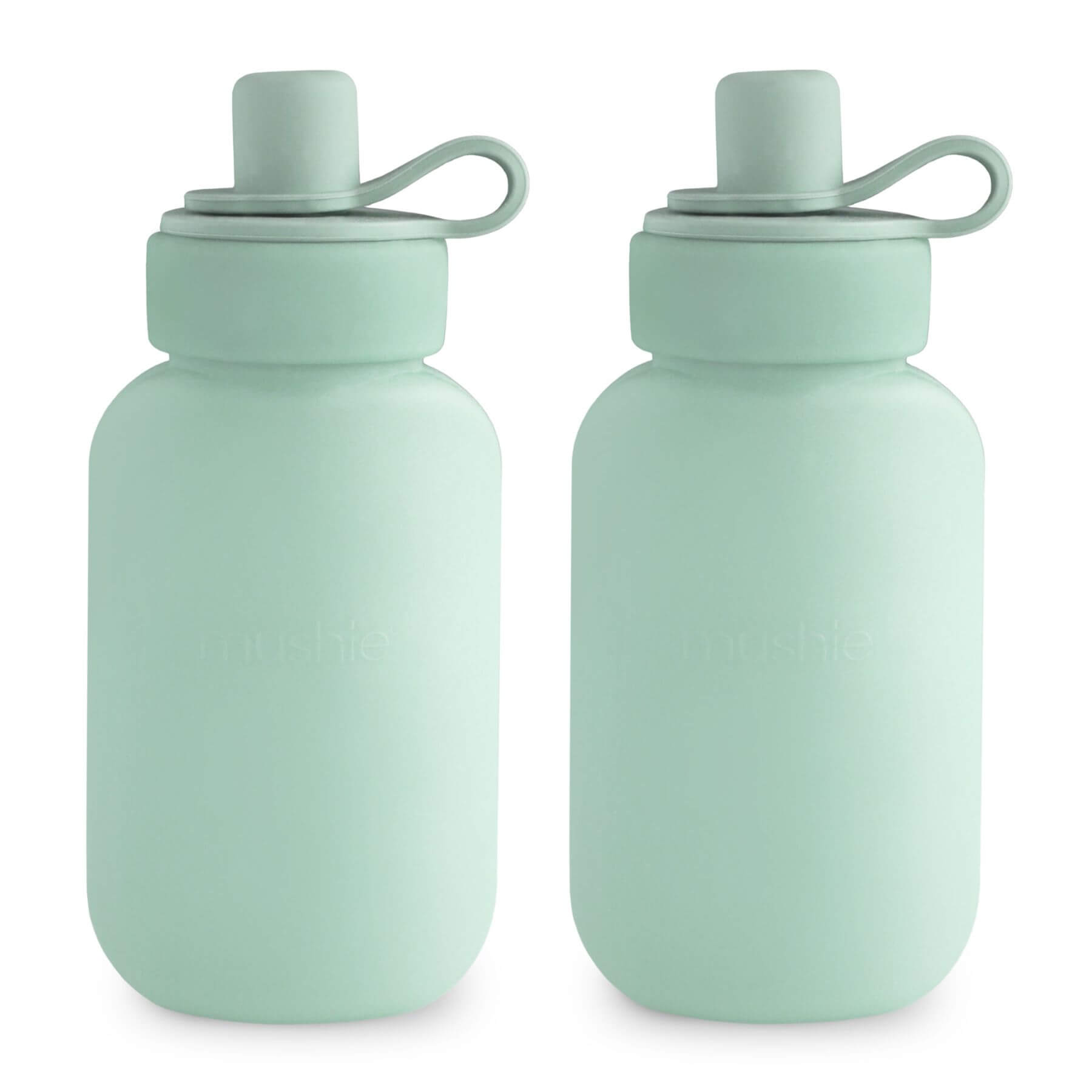 Mushie Silicone Puree Pouch - Blue