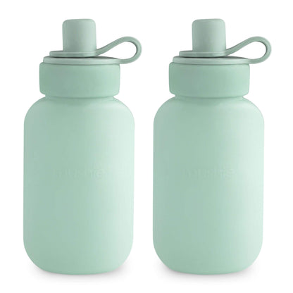 Mushie Silicone Puree Pouch - Blue