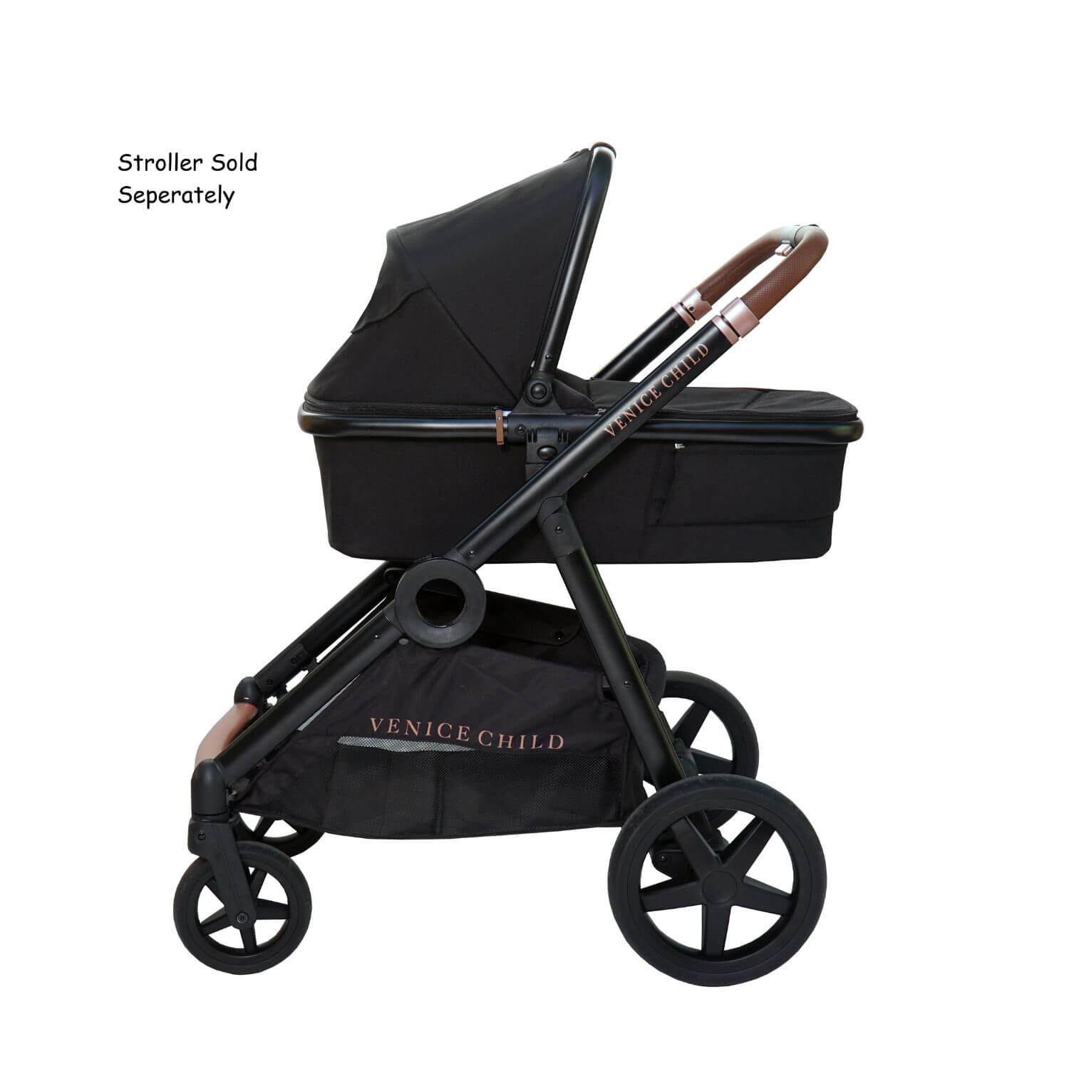 Venice Child Maverick Stand-Alone Bassinet | Eclipse