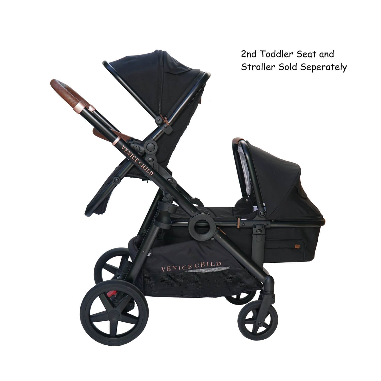 Venice Child Maverick Stand-Alone Bassinet | Eclipse