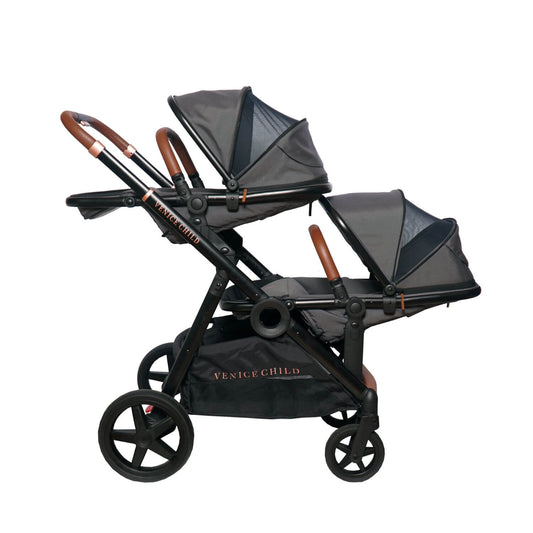 Venice Child Maverick Stroller & 2nd Seat | Twilight