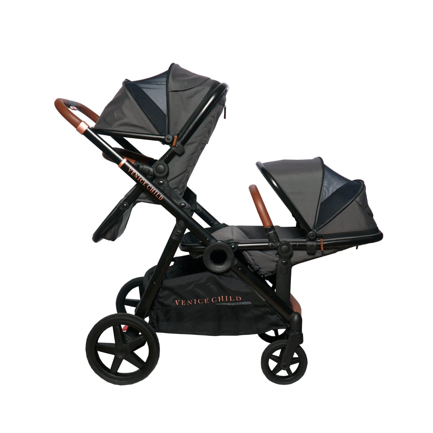 Venice Child Maverick Stroller & 2nd Seat | Twilight