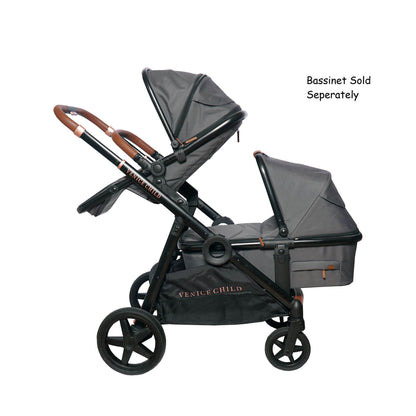Venice Child Maverick Stroller & 2nd Seat | Twilight
