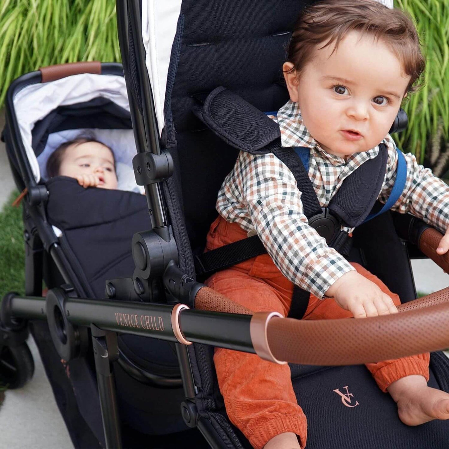 Venice Child Maverick Stroller & Bassinet | Eclipse - Lifestyle
