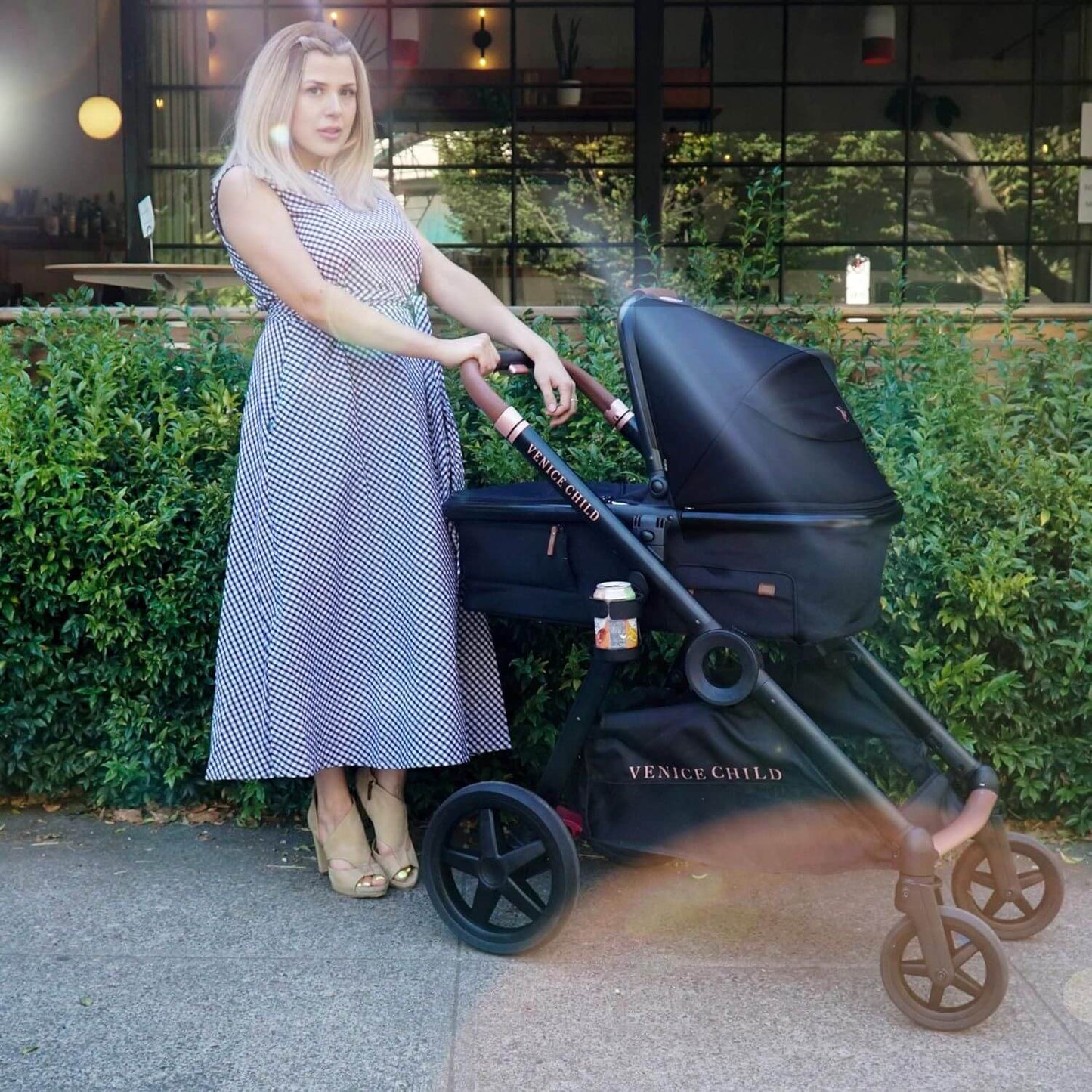 Venice Child Maverick Stroller & Bassinet | Eclipse - Lifestyle
