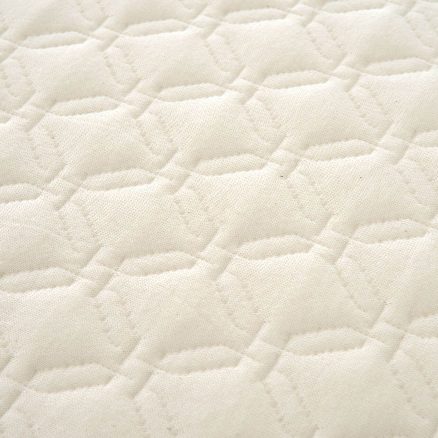 Detail of My First Quilted Crib Mattress