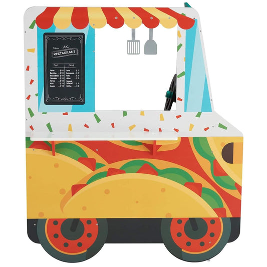 Teamson Kids My Little Helper Kids Play Taco Truck Playset on a white background